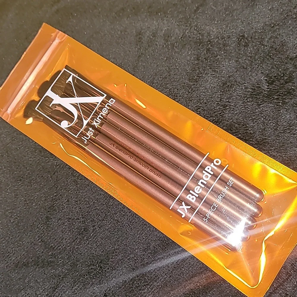 NEW JUST XIMENA JX‎ BlendPro 5-Piece Brush Set NIB